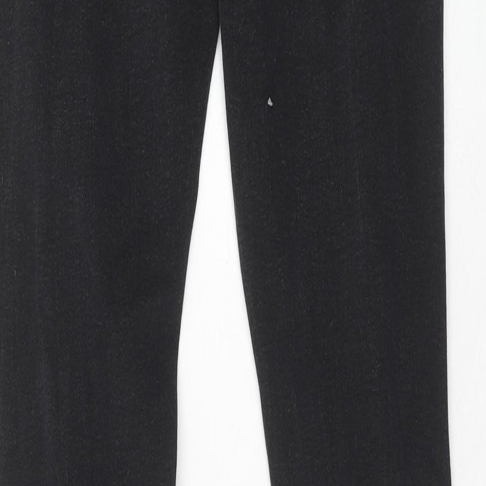 Denim & Co. Womens Black Cotton Skinny Jeans Size 10 Regular Zip