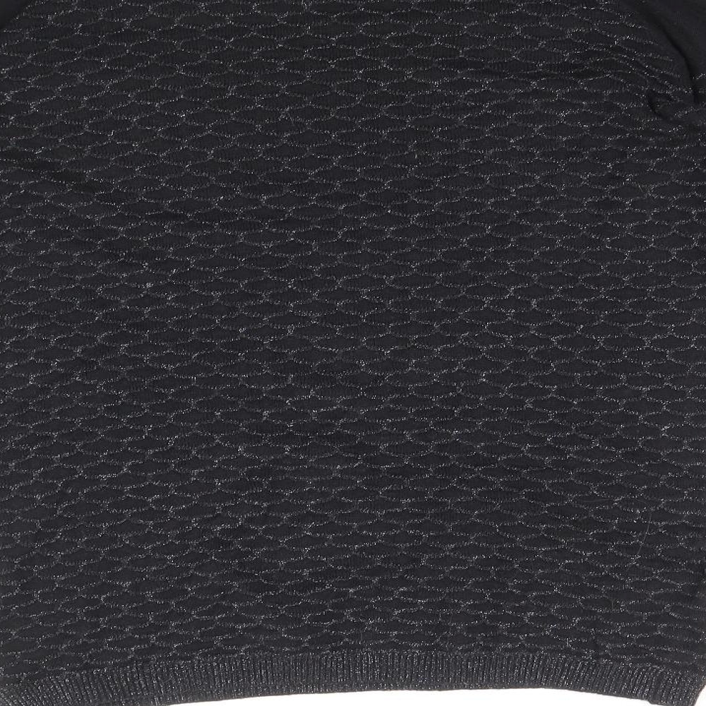 Womens UK Size 6 NEXT Black Pullover Jumper