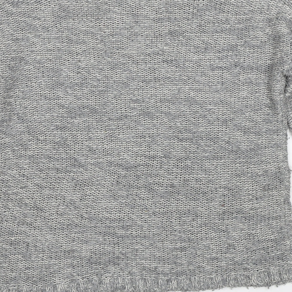 Womens UK Size XS Marks and Spencer Grey Pullover Jumper