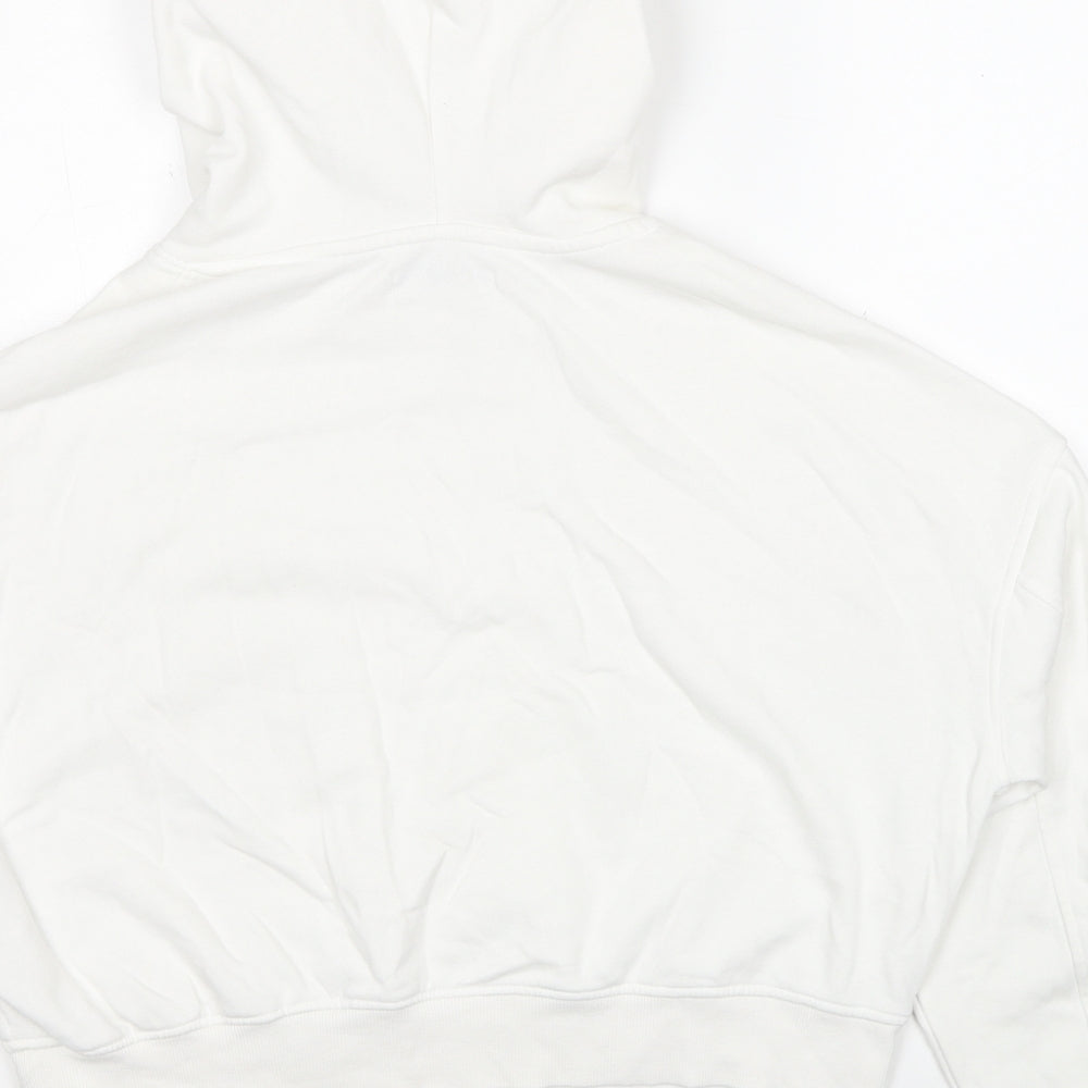 House Brand Womens White Cotton Pullover Hoodie Size XS Pullover - Size XS-S