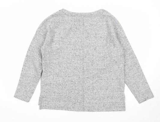 Womens UK Size 14 Marks and Spencer Grey Pullover Jumper