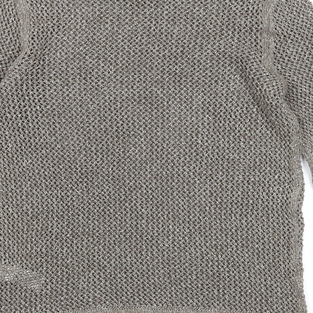 Womens UK Size S Marks and Spencer Grey Pullover Jumper