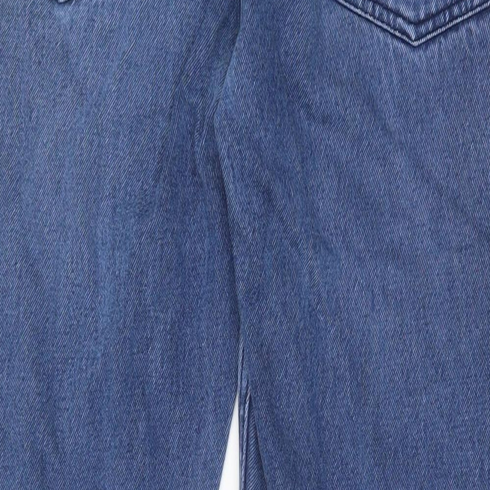 Mens UK Size 30 in Preworn Regular Fit Straight Blue Jeans