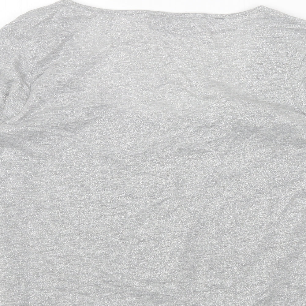 Womens UK Size 12 Per Una Grey Pullover Jumper
