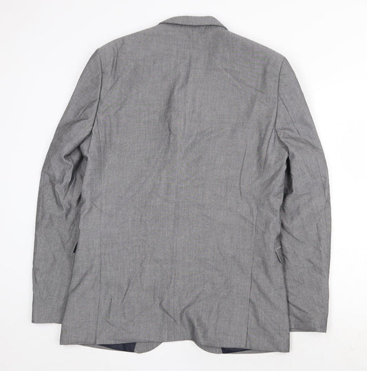 Mens UK Size 40 NEXT Regular Grey Suit Jacket