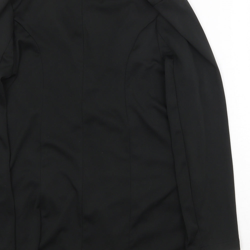 Womens UK Size S Preworn Black Jacket