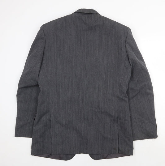 Mens UK Size 40 Marks and Spencer Regular Grey Suit Jacket