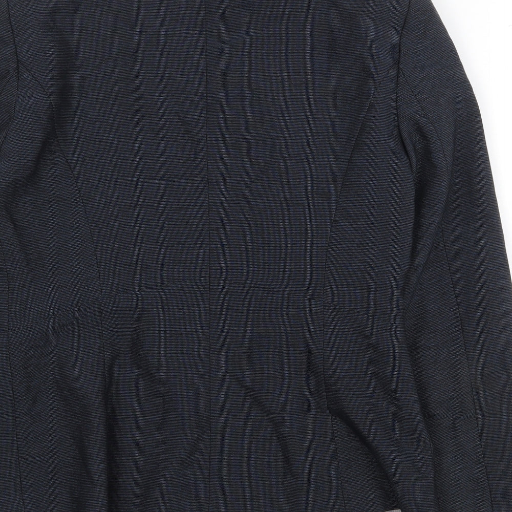 Womens UK Size 10 NEXT Regular Blue Blazer