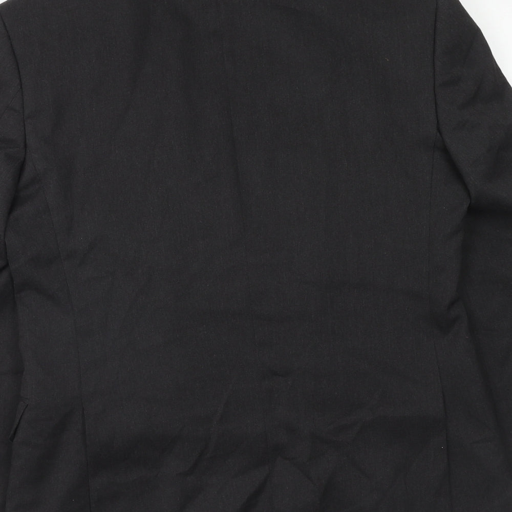 Mens UK Size 34 Burton Regular Grey Suit Jacket