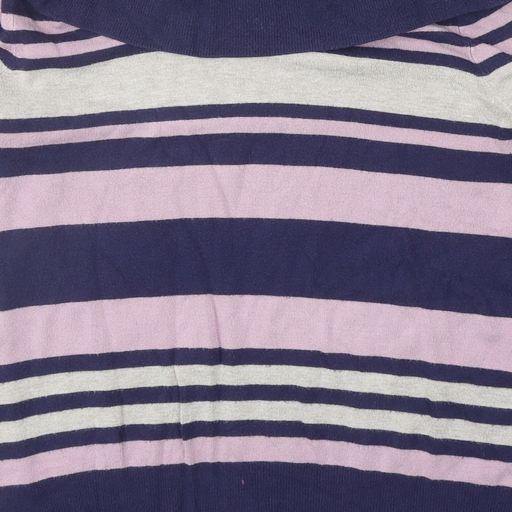 Womens UK Size 16 Marks and Spencer Purple Pullover Jumper