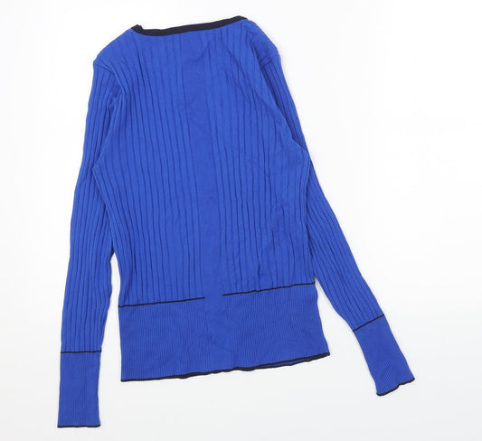 Womens UK Size M NEXT Blue Pullover Jumper