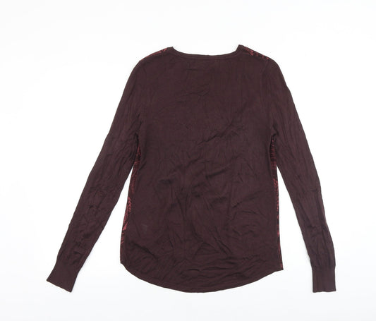 Womens UK Size 8 NEXT Purple Pullover Jumper
