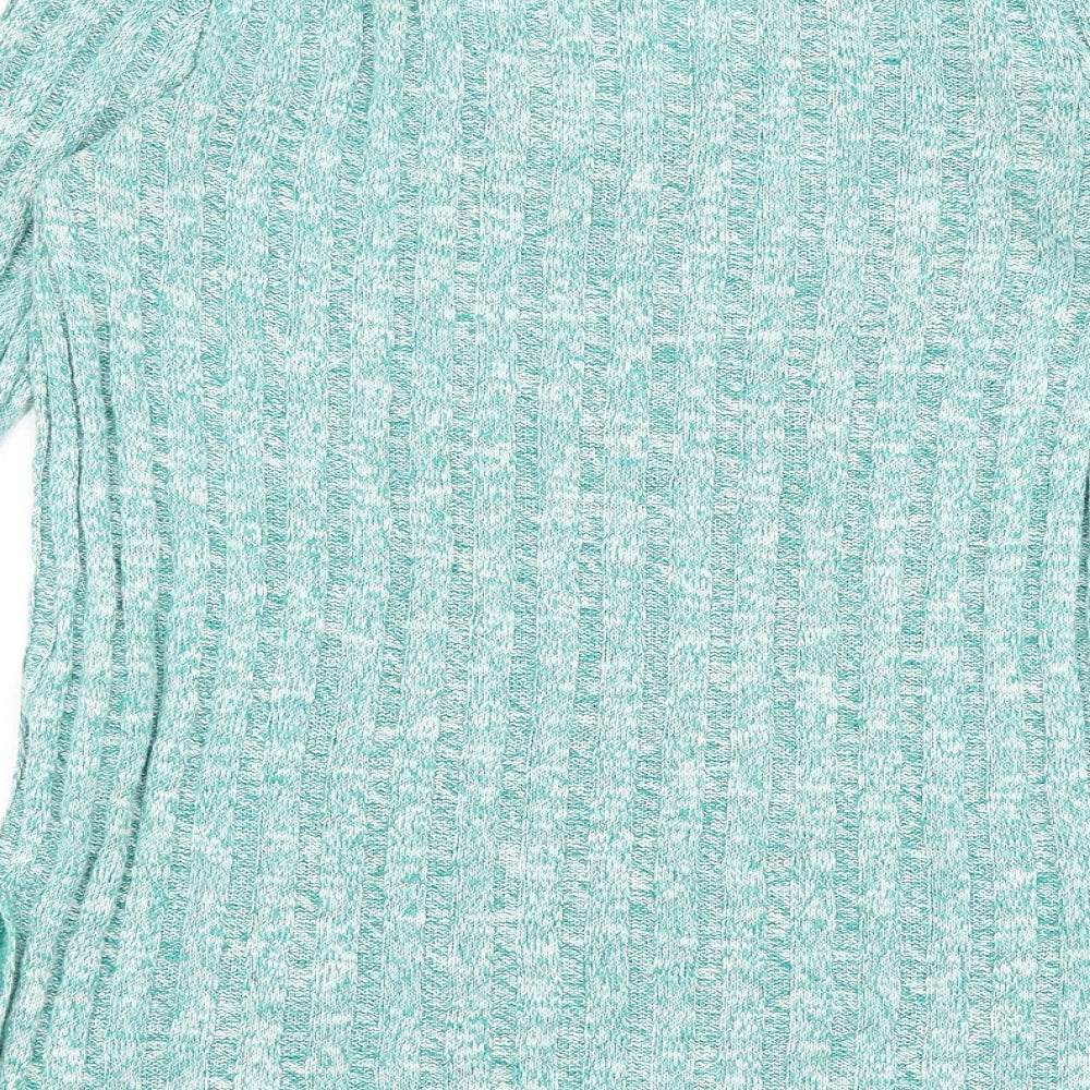 Womens UK Size 8 Topshop Green Pullover Jumper
