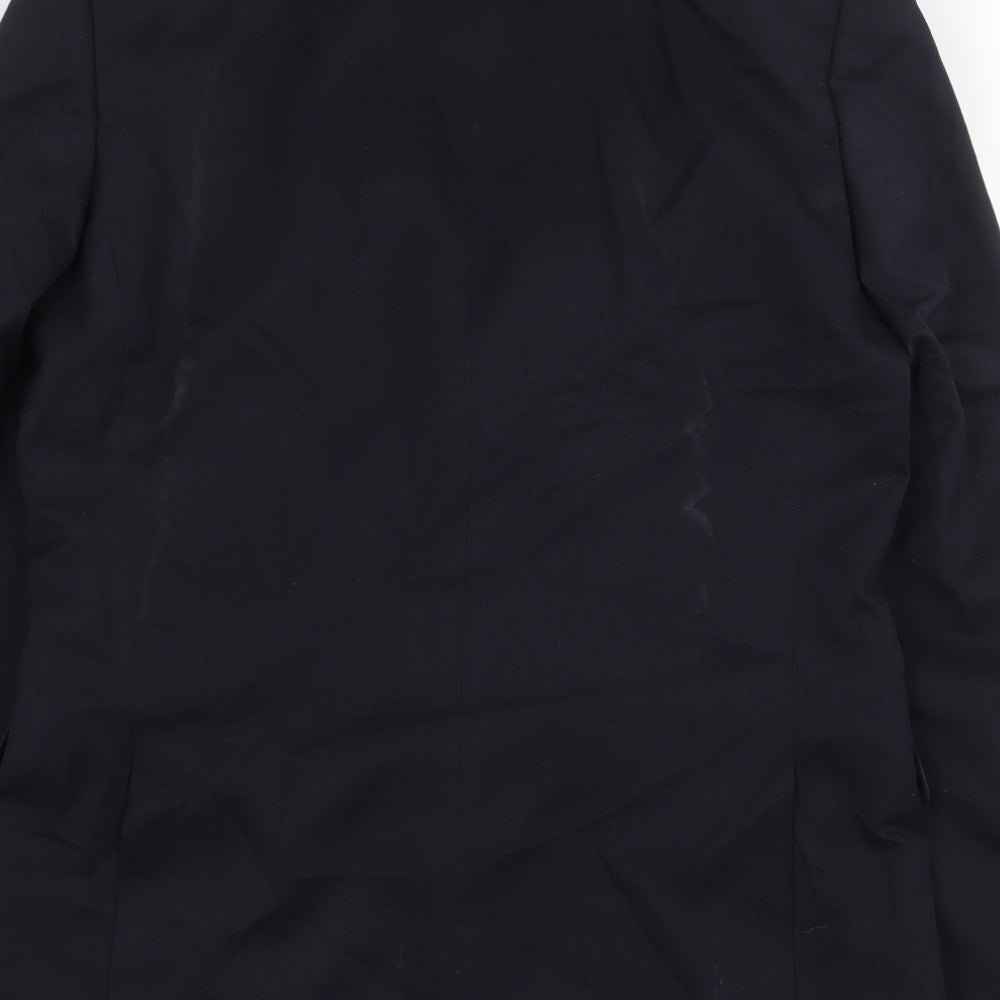 Mens UK Size 40 Marks and Spencer Regular Blue Suit Jacket
