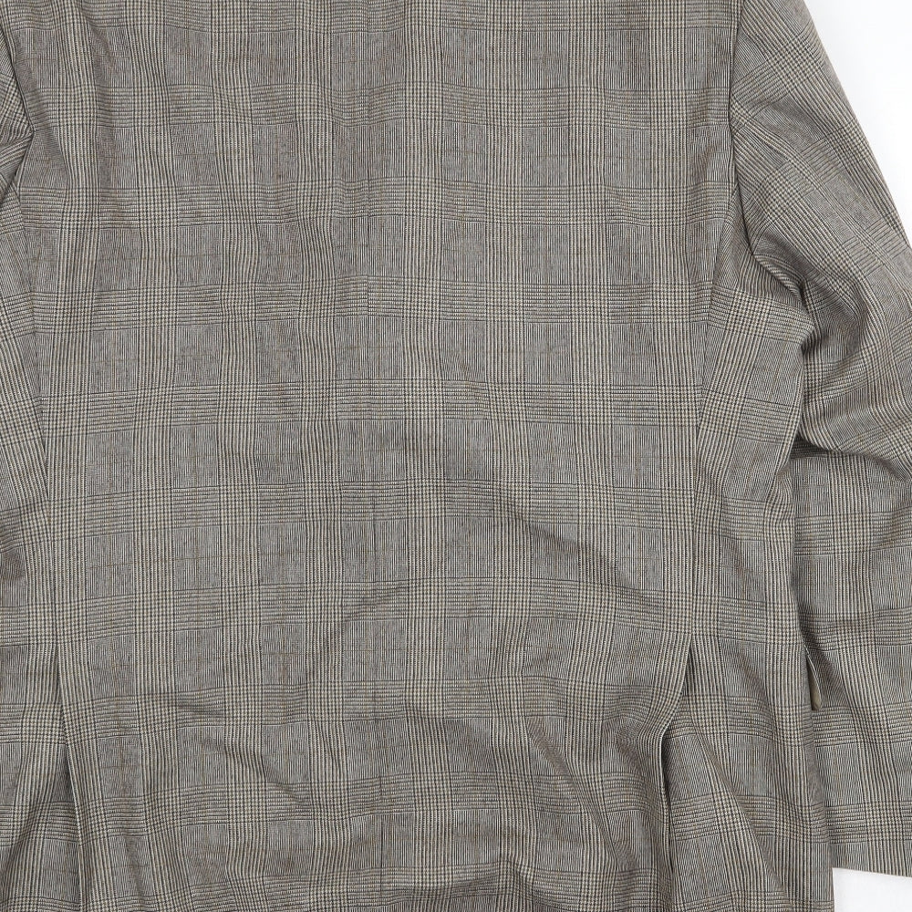 Mens UK Size 44 Preworn Regular Grey Suit Jacket