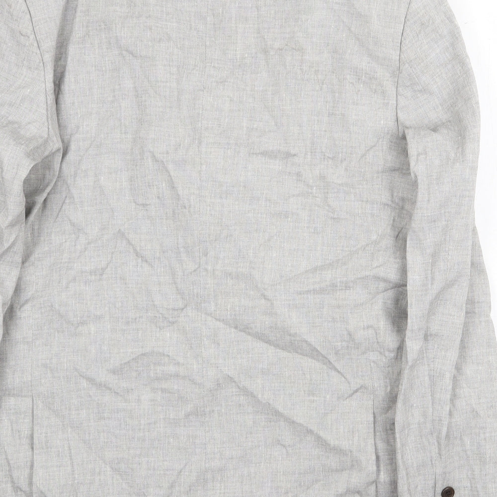 Mens UK Size 40 Marks and Spencer Regular Grey Suit Jacket