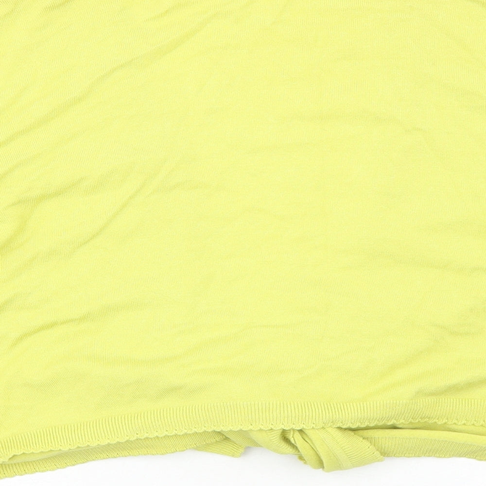 Womens UK Size XL Wallis Yellow Cardigan Jumper
