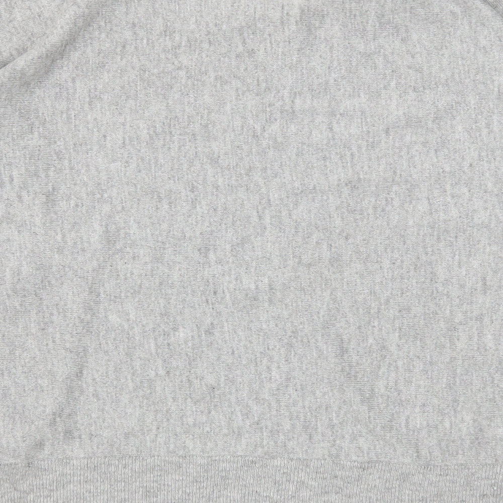 Apricot Womens Grey Round Neck Polyester Pullover Jumper Size 10