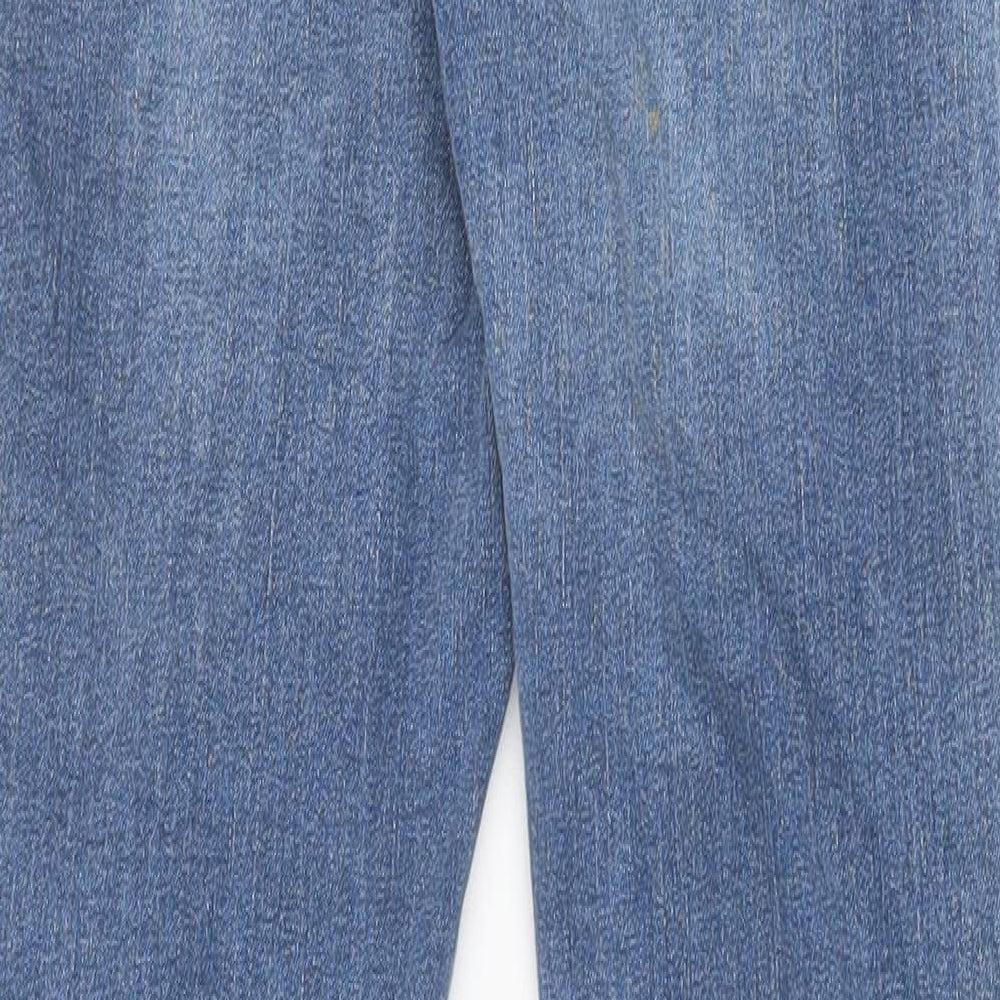 ASOS Womens Blue Cotton Skinny Jeans Size 31 in Slim Zip
