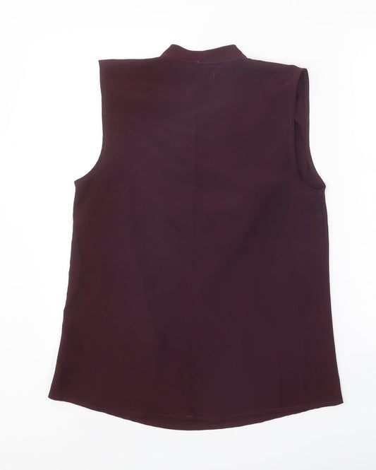 Womens UK Size M Gap Purple Basic Blouse