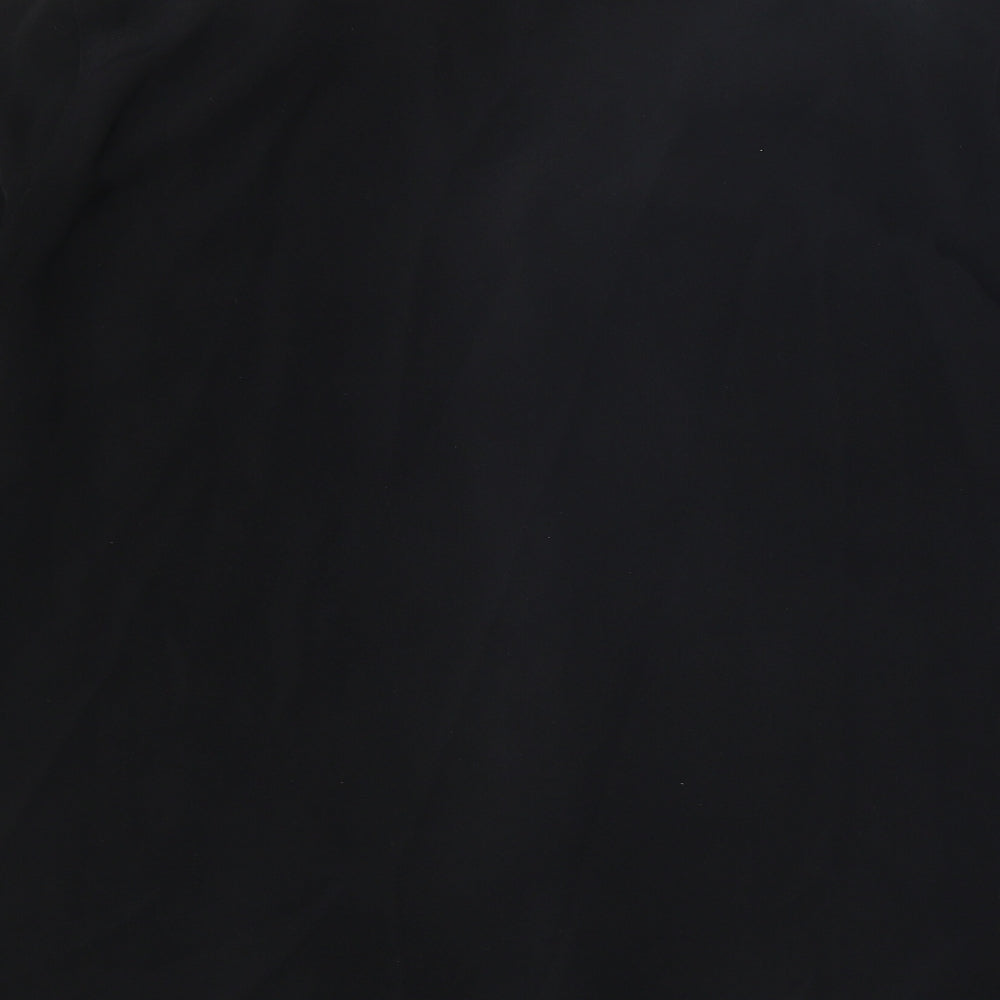 Womens UK Size 20 Sara Woman Black Basic Button-Up