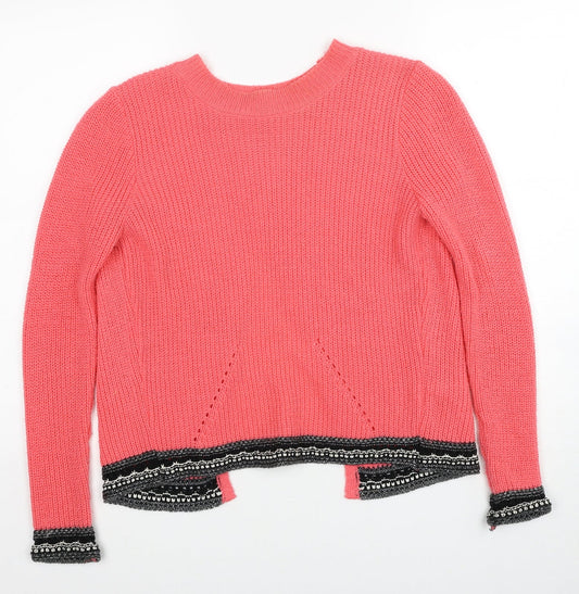 Womens UK Size 10 TU Pink Pullover Jumper