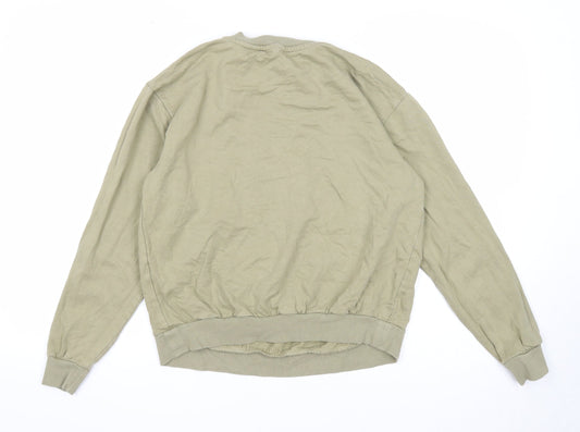 Womens UK Size 8 ASOS Green Pullover Sweatshirt