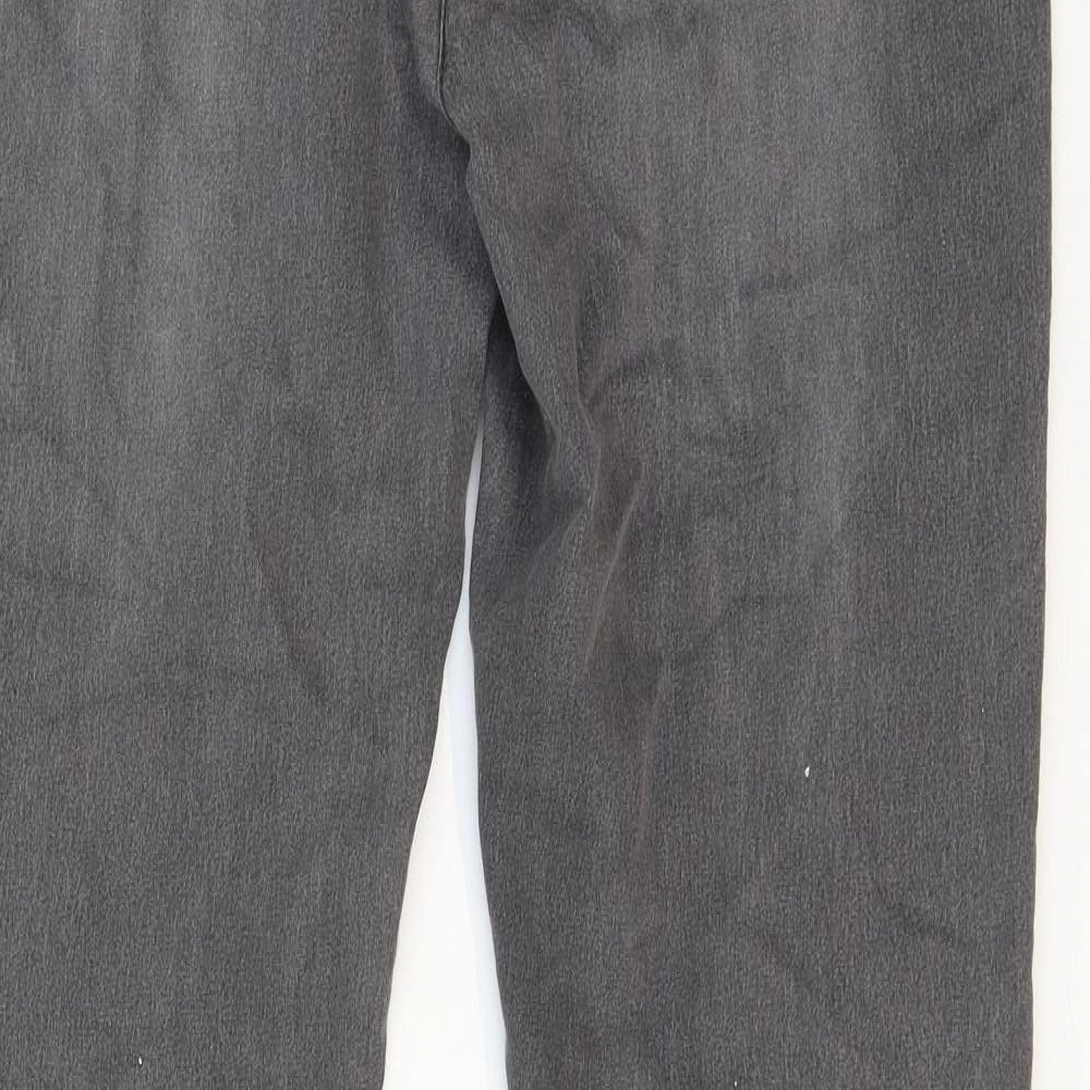 Womens UK Size L VERO MODA Regular Fit Jegging Grey Trousers