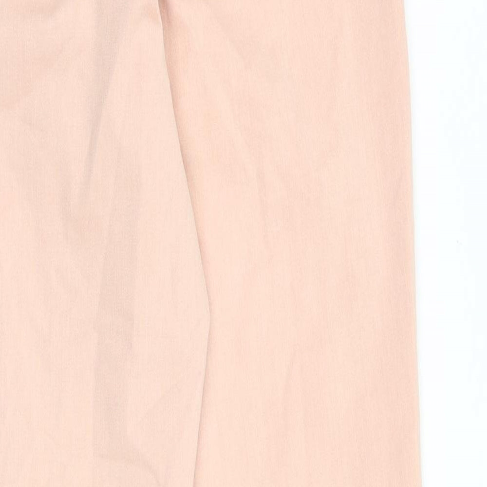 Womens UK Size 6 Marks and Spencer Regular Fit Tapered Pink Jeans