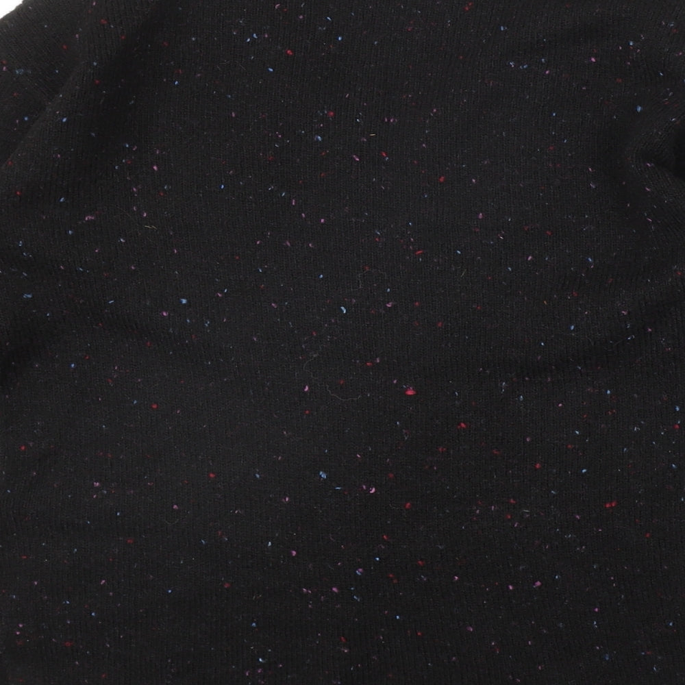 Womens UK Size XS Marks and Spencer Black Pullover Jumper