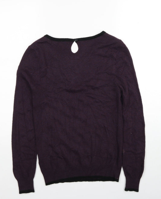 Womens UK Size 10 Principles Purple Pullover Jumper