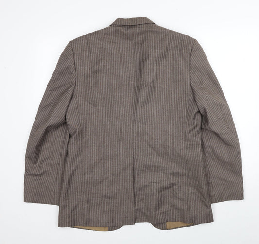Mens UK Size 36 Burton Regular Brown Suit Jacket