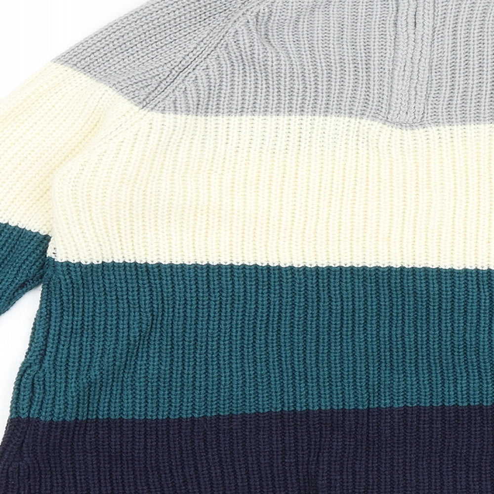 Womens UK Size 12 Intuition Multicoloured Pullover Jumper