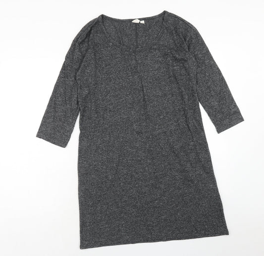 Gap Womens Grey Polyester A-Line Size S Round Neck Pullover