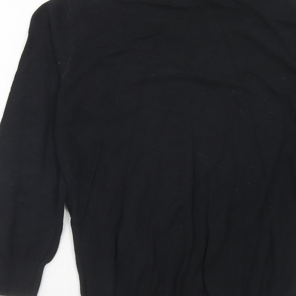 Womens UK Size 6 NEXT Black Pullover Jumper