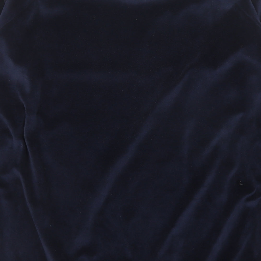 River Island Womens Blue Polyester Pullover Sweatshirt Size S Pullover