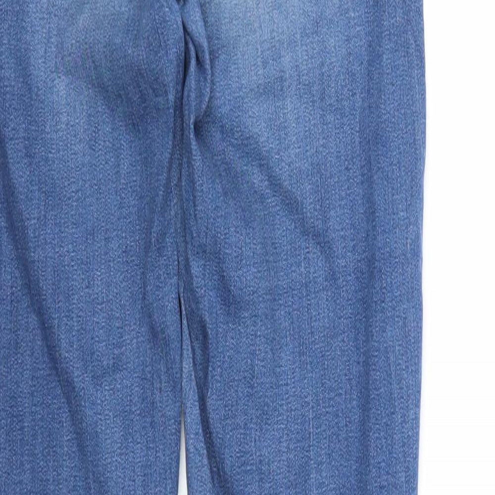 Womens UK Size 4 TALLY WEiJL Regular Fit Skinny Blue Jeans