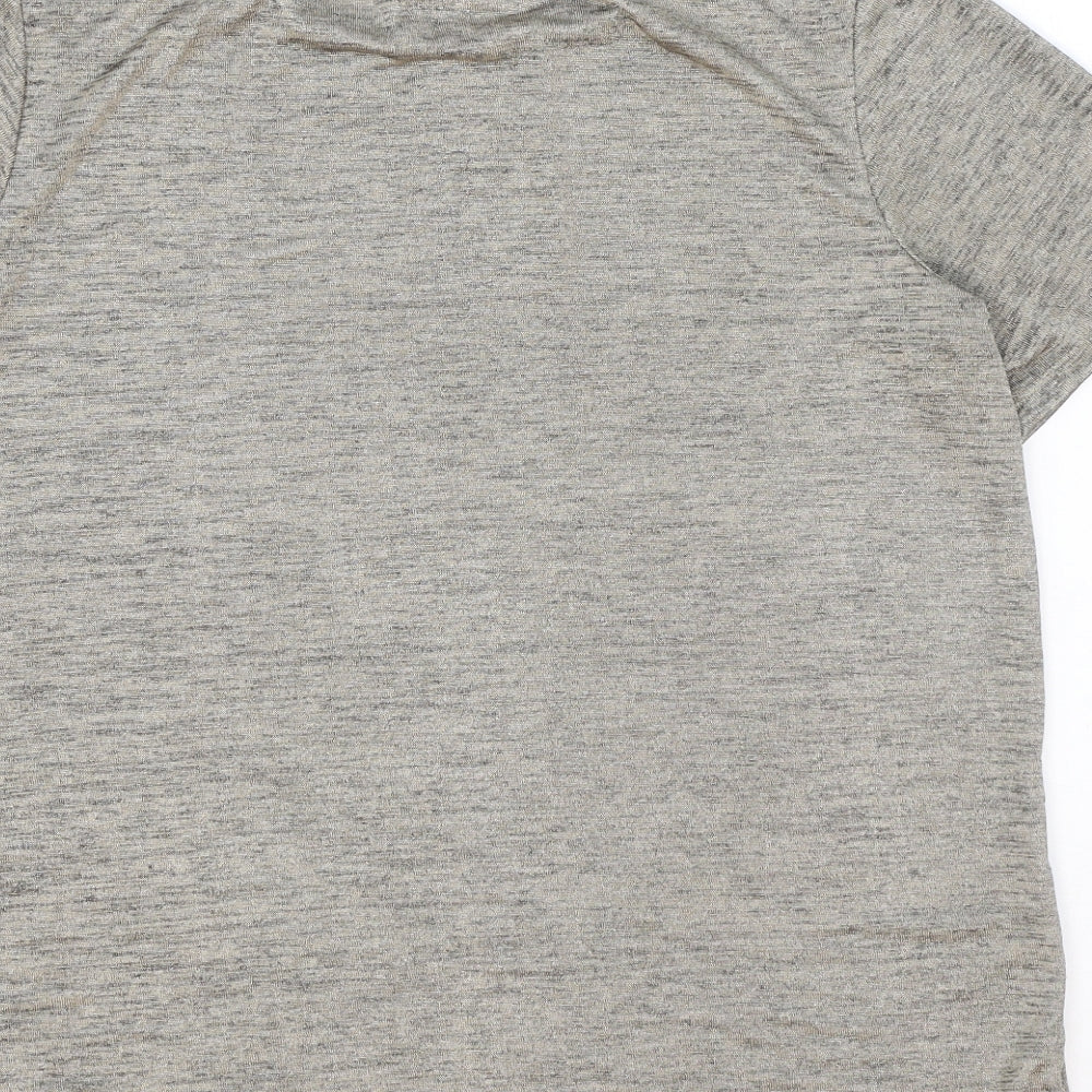 Womens UK Size M Mercer & Madison Beige Basic T-Shirt