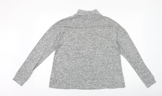 Womens UK Size 10 Peacocks Grey Pullover Jumper