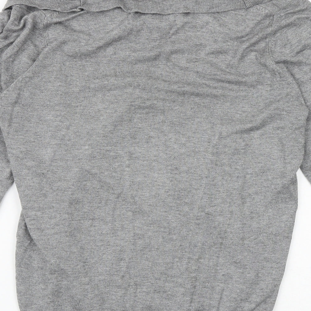 Womens UK Size 12 Marks and Spencer Grey Pullover Jumper
