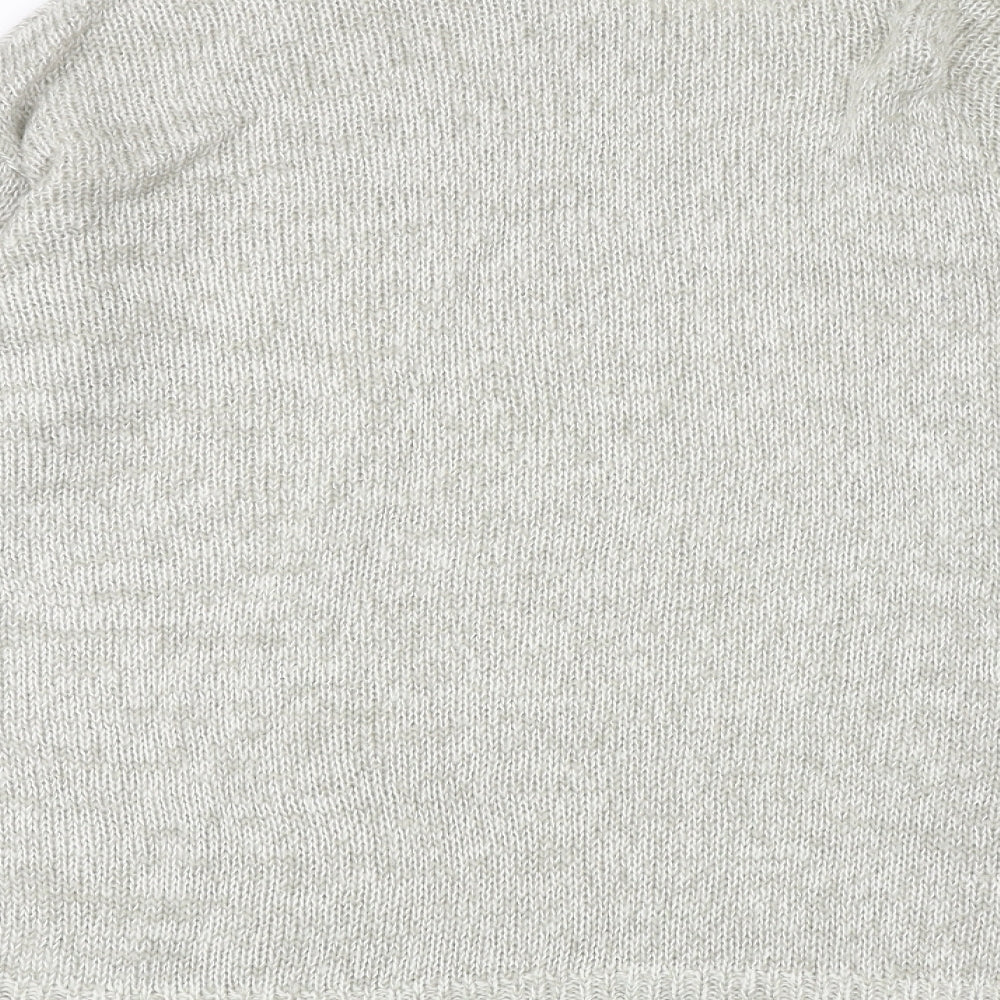 Womens UK Size L New Look Grey Pullover Jumper