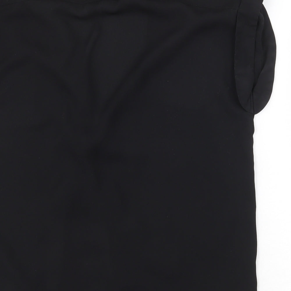 Womens UK Size 12 Atmosphere Black Basic Tank