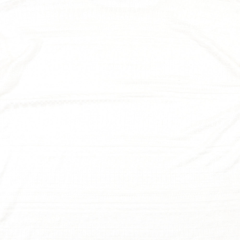 Womens UK Size 18 essence White Basic T-Shirt