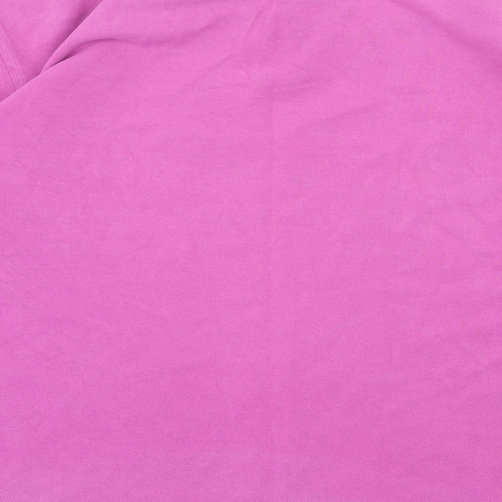 Womens UK Size M Gap Purple Basic Polo