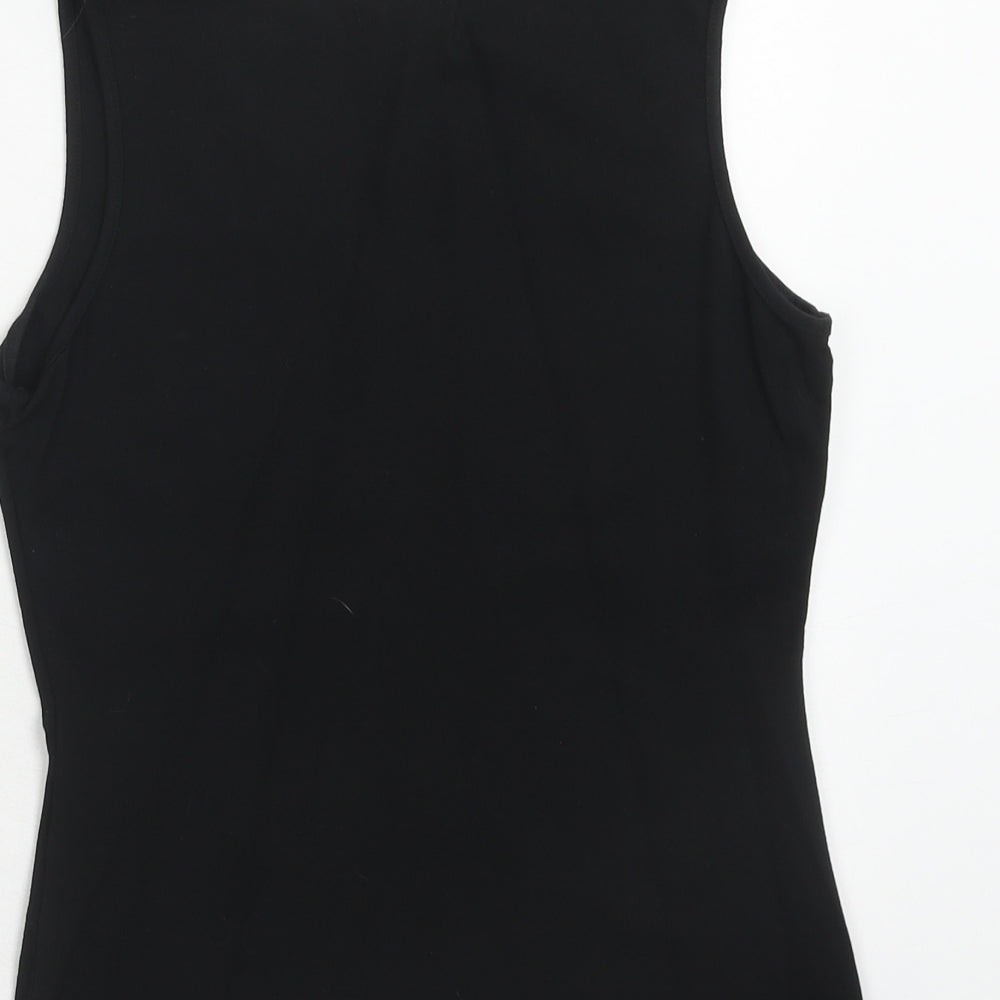 Womens UK Size 10 JFW Black Basic Tank