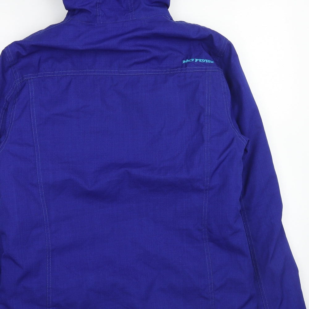 No Fear Womens Purple Jacket Size 14 Zip