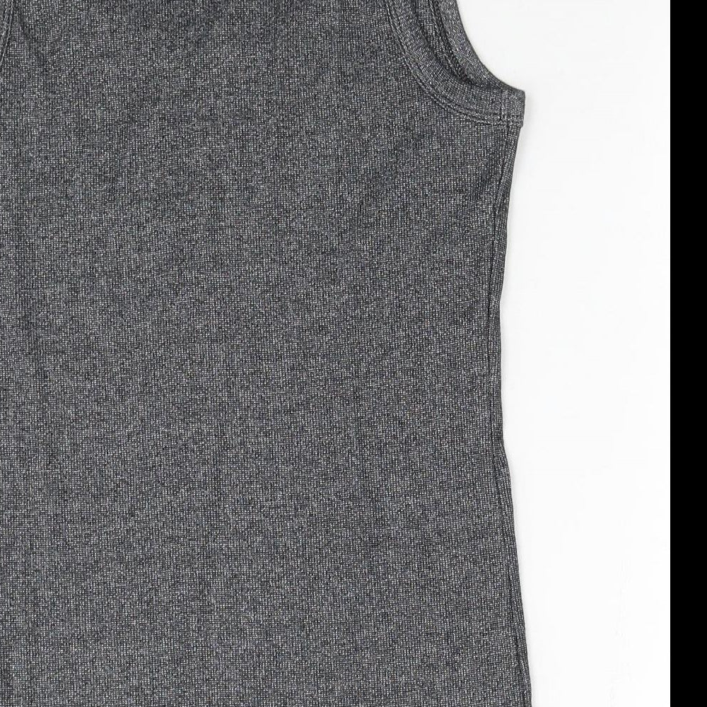Womens UK Size 14 Marks and Spencer Grey Basic Tank