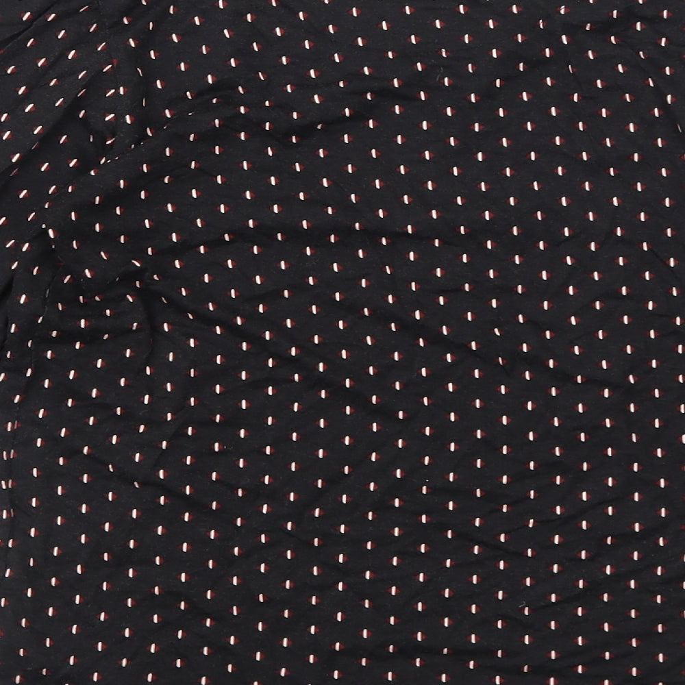 Womens UK Size 10 Principles Black Basic Blouse