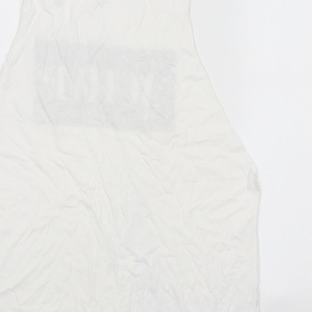Womens UK Size 12 Studio White Basic Tank