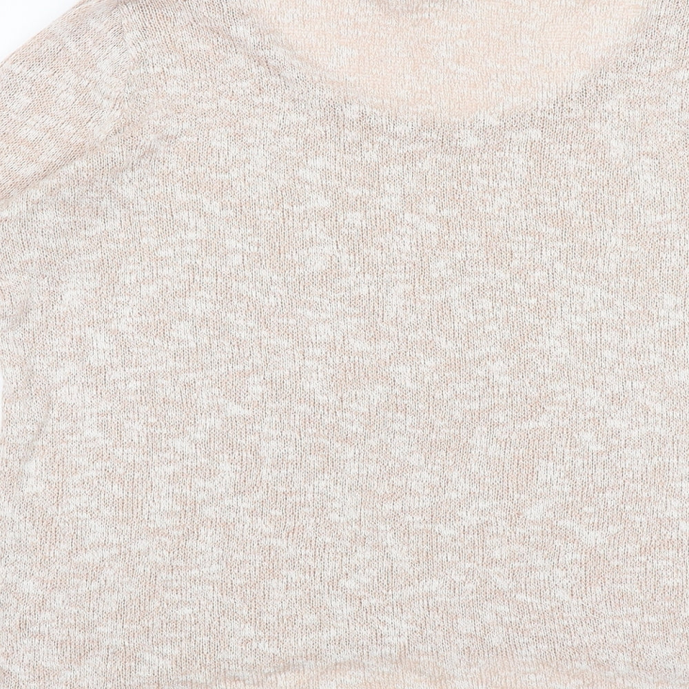 Womens UK Size 14 New Look Beige Pullover Jumper